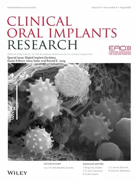  Clinical Oral Implants Research | Zeitschrift |  Sack Fachmedien