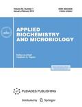  Applied Biochemistry and Microbiology | Zeitschrift |  Sack Fachmedien