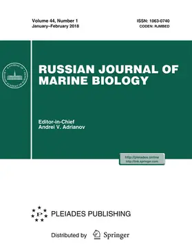 Editor-in-Chief: Andrei V. Adrianov |  Russian Journal of Marine Biology | Zeitschrift |  Sack Fachmedien