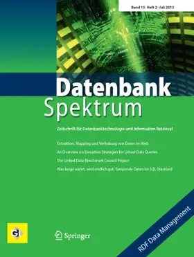  Datenbank-Spektrum | Zeitschrift |  Sack Fachmedien