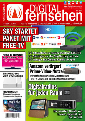 Digital fernsehen | Auerbach Verlag | Zeitschrift | sack.de