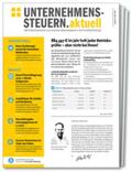  Unternehmens-Steuern aktuell | Zeitschrift |  Sack Fachmedien