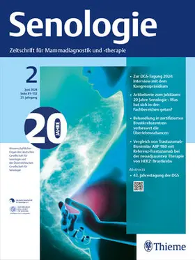 S. Brucker (federführend), M. W. Beckmann, R. Schulz-Wendtland |  Senologie | Zeitschrift |  Sack Fachmedien