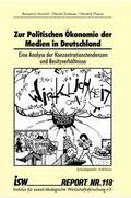 Redaktionsleitung: Conrad Schuhler |  isw-report | Zeitschrift |  Sack Fachmedien