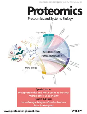 Proteomics | Zeitschrift |  Sack Fachmedien