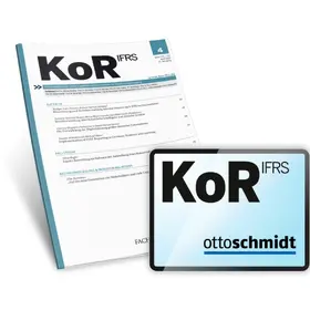  KoR | Zeitschrift |  Sack Fachmedien