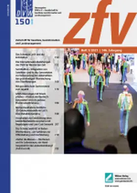 Gesellschaft für Geo­däsie, Geoinformation und Landmanagement e.V. |  zfv | Zeitschrift |  Sack Fachmedien