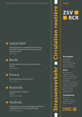 Strassenverkehr / Circulation routière | DIKE | Zeitschrift | www.sack.de