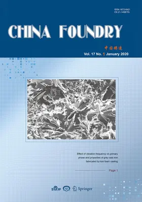  China Foundry | Zeitschrift |  Sack Fachmedien