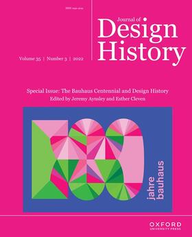  Journal of Design History | Zeitschrift |  Sack Fachmedien