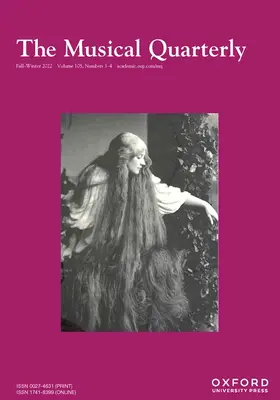  The Musical Quarterly | Zeitschrift |  Sack Fachmedien