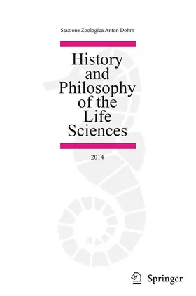 History and Philosophy of the Life Sciences | Springer | Zeitschrift | sack.de