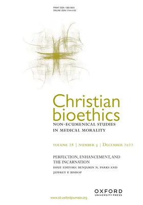  Christian bioethics: Non-Ecumenical Studies in Medical Morality | Zeitschrift |  Sack Fachmedien
