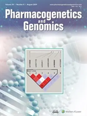 Pharmacogenetics & Genomics | Lippincott | Zeitschrift | sack.de