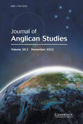  Journal of Anglican Studies | Zeitschrift |  Sack Fachmedien