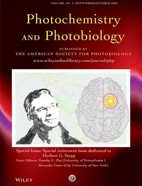 Photochemistry and Photobiology | John Wiley & Sons | Zeitschrift | www.sack.de