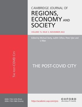  Cambridge Journal of Regions, Economy and Society | Zeitschrift |  Sack Fachmedien