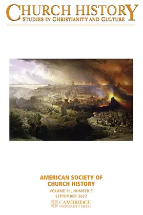 Church History | Cambridge University Press | Zeitschrift | sack.de