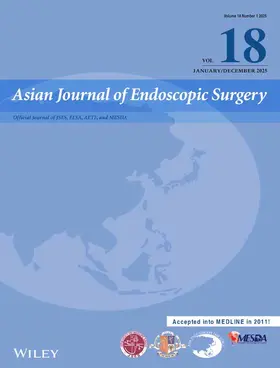  Asian Journal of Endoscopic Surgery | Zeitschrift |  Sack Fachmedien