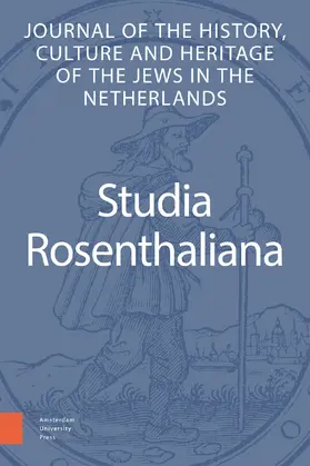 Studia Rosenthaliana | Amsterdam University Press | Zeitschrift | sack.de