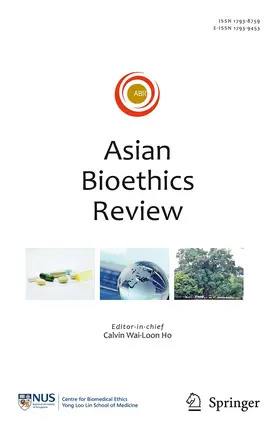 Asian Bioethics Review | Springer | Zeitschrift | sack.de