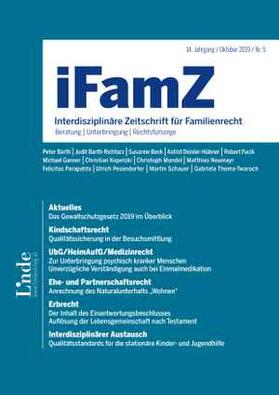 iFamZ - Interdisziplinäre Zeitschrift für Familienrecht | Linde | Zeitschrift | sack.de