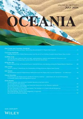  Oceania | Zeitschrift |  Sack Fachmedien