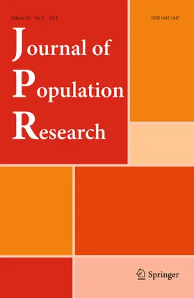Editor-in-Chief: Santosh Jatrana |  Journal of Population Research | Zeitschrift |  Sack Fachmedien