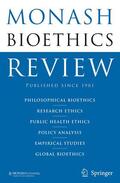 Co-Editors-in-Chief: J. Oakley / M.J. Selgelid |  Monash Bioethics Review | Zeitschrift |  Sack Fachmedien
