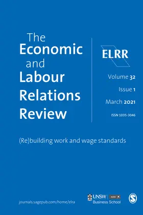  The Economic and Labour Relations Review | Zeitschrift |  Sack Fachmedien