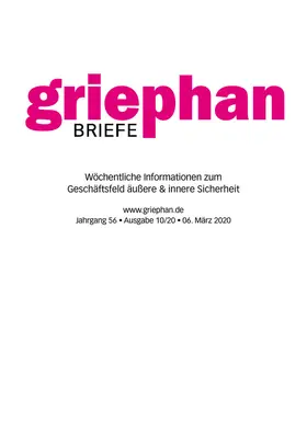 DVV Media Group / Griephan |  Griephan Briefe | Zeitschrift |  Sack Fachmedien