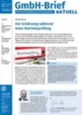  GmbH-Brief - Steuervorteile, Haftungsschutz und Finanzsicherheit für Geschäftsführer | Zeitschrift |  Sack Fachmedien