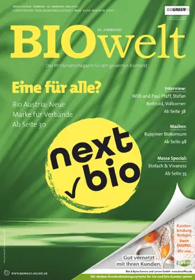  Bio Welt | Zeitschrift |  Sack Fachmedien