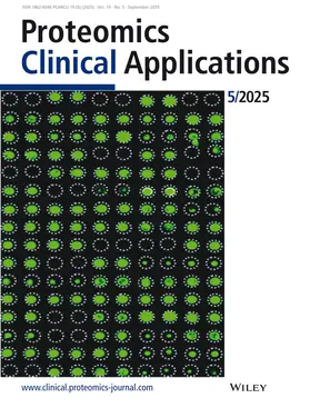  PROTEOMICS - Clinical Applications | Zeitschrift |  Sack Fachmedien