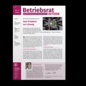  Betriebsrat INTERN | Zeitschrift |  Sack Fachmedien
