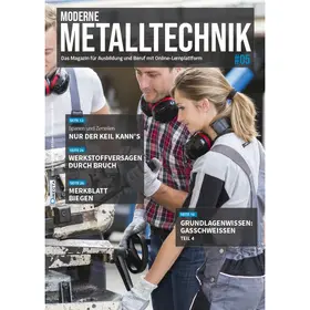  Moderne Metalltechnik | Zeitschrift |  Sack Fachmedien