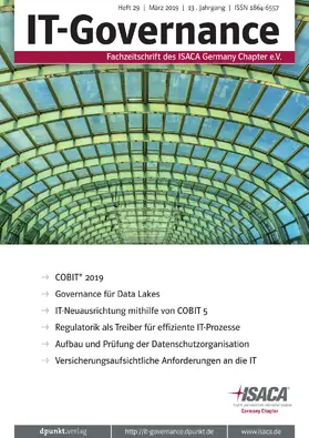 Martin Fröhlich, Mathias Goeken, Michael Klotz, Ingo Struck Meyer, Marc Weber |  IT-Governance | Zeitschrift |  Sack Fachmedien