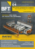  BFT international Betonwerk + Fertigteil-Technik | Zeitschrift |  Sack Fachmedien