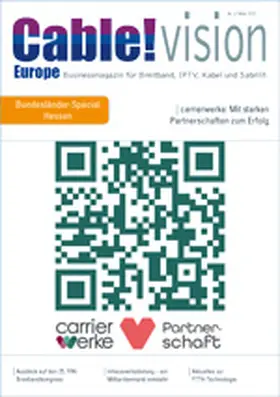  Cable!vision Europe | Zeitschrift |  Sack Fachmedien