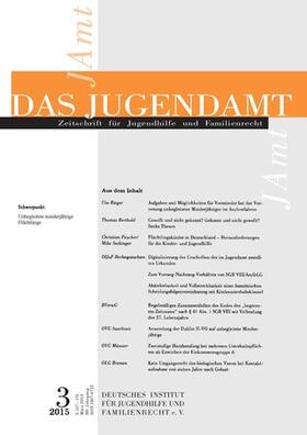 DAS JUGENDAMT | Deutsches Institut für Jugendhilfe und Familienrecht e.V. | Zeitschrift | sack.de