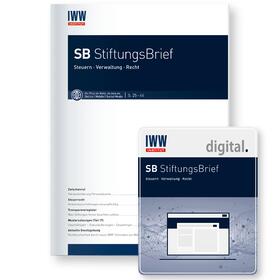 SB StiftungsBrief | IWW Institut für Wissen in der Wirtschaft GmbH | Zeitschrift | sack.de