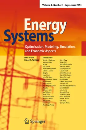 Energy Systems | Springer | Zeitschrift | www.sack.de