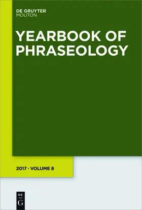 Yearbook of Phraseology | De Gruyter | Zeitschrift | www.sack.de