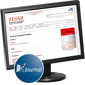 ZESAR | Erich Schmidt Verlag | Zeitschrift | www.sack.de