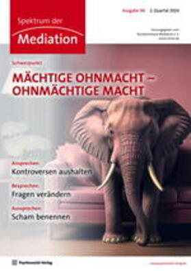 Spektrum der Mediation | Psychosozial-Verlag | Zeitschrift | sack.de
