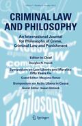 Editors-in-Chief: Douglas N. Husak |  Criminal Law and Philosophy | Zeitschrift |  Sack Fachmedien