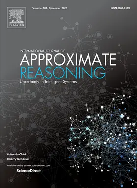 Editor-in-Chief: Thierry Denoeux |  International Journal of Approximate Reasoning | Zeitschrift |  Sack Fachmedien