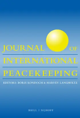 Journal of International Peacekeeping | Brill | Nijhoff | Zeitschrift | sack.de