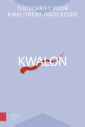 KWALON Tijdschrift voor Kwalitatief Onderzoek | Amsterdam University Press | Zeitschrift | www.sack.de