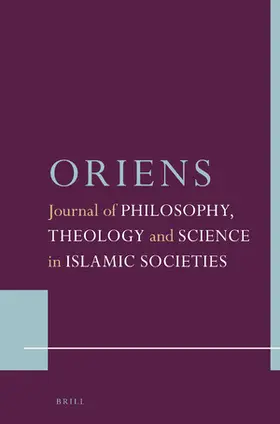 Oriens | Brill | Zeitschrift | www.sack.de